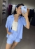 Camisa linho ampla Babi - comprar online