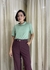 Blusa com manga e gola rolê Alicia - Maria Brand