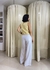 Calça pantalona branca forrada Helena - loja online
