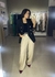 Blazer preto alfaiataria forrado Sara na internet