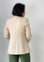 Blazer bege alfaiataria forrado Jadhe - comprar online
