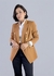 Blazer caramelo alfaiataria forrado Sara
