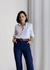 Camisa branca em viscose Valentina - comprar online