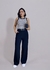 Calça pantalona preta Bela - comprar online