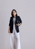Blazer preto alfaiataria forrado Jadhe - comprar online