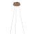 Pendente Oca em Metal Dourado e Acrílico Ø60cm 54W Bella GD002 na internet