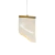 Pendente Onda em Metal Dourado e Acrílico 2,5W Bella OC008S na internet