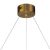 Pendente Losanghe em Metal Dourado e Acrílico Ø80cm 68W Bella EG002L na internet