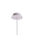 Pendente Pituco em Metal Branco e Rose Gold Ø10cm Bella ML015W - comprar online