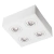 Spot de Sobrepor em Metal Branco 4xMR16 M554S