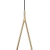 Pendente Pingo em Metal Bronze e Vidro Ø18cm Bella TR001 - Impacta Light & Decor