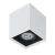 Spot de Sobrepor Quadrado em Metal Branco/Preto 1xPAR20 M11