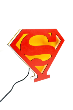 Velador SUPERMAN - Somos de Madera