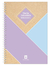 Cuaderno A4 rayado Dolcezza