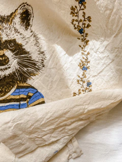 Repasador Ilustrado Mapache - comprar online