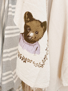 Repasador ilustrado Oso/a - comprar online