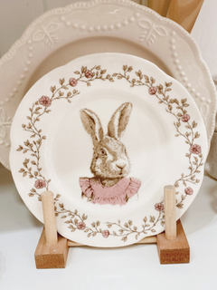 Plato Ilustrado Coneja