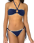 Top Crochê Azul