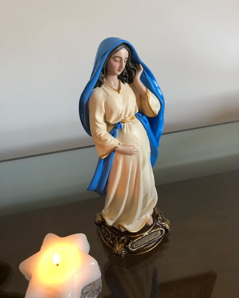 Nossa Senhora da Doce Espera Grávida 20cm