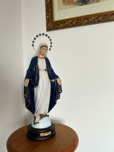 Nossa Senhora das Graças 33 cm em gesso