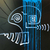 Broken Souls, 2019, Acrylic on wood 3,94x3,94ft, Light Blue on internet