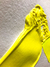 Soul Scars, Fluor Yellow, 2021, Acrylic on handmade paper with cotton fiber, 2,86x3,21ft, finished with frame on internet