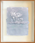 Soul Scars, Full Light Blue, 2021, Acrylic on handmade paper with cotton fiber, 2,86x3,21ft, finished with frame