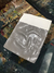 Soul Scars, Grey, 2021, Acrylic on handmade paper with cotton fiber, 2,86x3,21ft, finished with frame - buy online