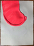 Soul Scars, Light Fluor Red, 2021, Acrylic on handmade paper with cotton fiber, 2,86x3,21ft, finished with frame on internet