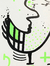 Maia, 2019, Clear Green, Acrylic on paper, 240g/m2, 0,69x0,99m, without frame on internet