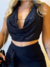 Cropped alcinha brilho - comprar online