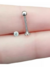 Piercing Tragus Ultra Brilho Zirconia 8mm Aço Prata 925 na internet