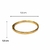Bracelete Verniz Inspiração Cartier Dourado na internet