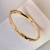 Bracelete Verniz Inspiração Cartier Dourado