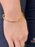 Bracelete Verniz Riscas Ouro