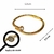 Bracelete Verniz Prego Pedra Dourado na internet