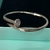 Bracelete Verniz Prego Pedra Niquel