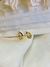 Brinco Gota Folheado Ouro 18k