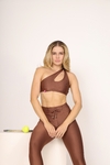 Top Alícia Marrom