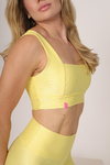 Top Júlia Amarelo Manteiga