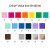 Vinilo Termotransferible Cricut Value Iron-On Rainbow Sampler 20 Hojas 2010898 - comprar online