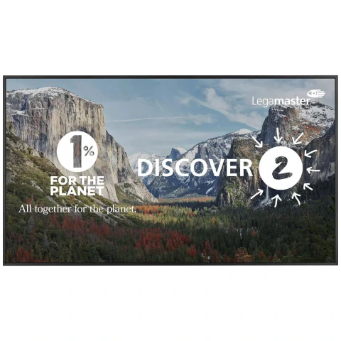 Monitor Profesional Legamaster 55" LED IPS 4kUHD DISCOVER 2 DIS-5510