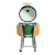 Parrilla Kamado Bbq Grill Kadu K21 Ahumador Ceramico Verde con funda - comprar online