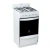 Cocina Escorial Palace Cristal A Gas Natural 4 Hornallas Blanca 220v Puerta Con Visor 50l - comprar online