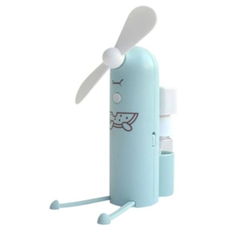 Mini Ventilador Portatil com Suporte para Celulares