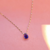 Pingente Ponto de Luz Ametista em Ouro 18K