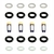 Kit Reparo Bico Injetor Gm Corsa Sedan 1.0 Mpfi Álcool 0280156085 - comprar online