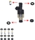 Kit Reparo Bico Injetor Gm Omega 2.2 Gasolina 17103020