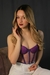 CORSET GLAM VIOLETA