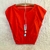 Conjunto saia/Blusa Laranja